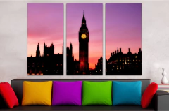 Paisaje Big Ben Londres 90x60