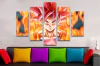 Cuadro Decorativo Dragon ball Goku Dios 