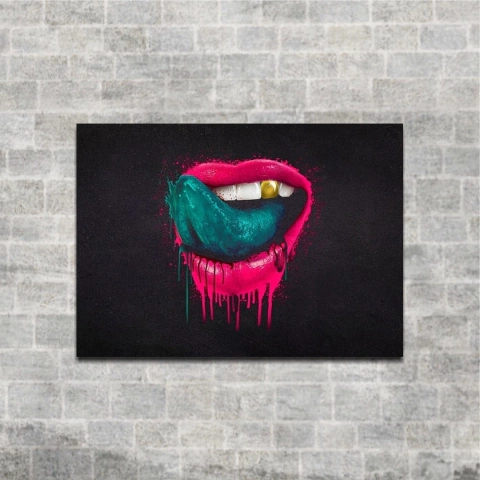 Cuadro 1 Pieza Labios 3