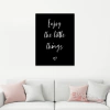 Cuadro 1 Pieza - Enjoy The Little Things en internet