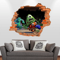 Vinilo Decorativo Pared Rota Infantiles