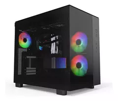 Gabinete Doble Camara Montech King 65 3x Fans Argb Type-c - comprar online