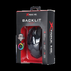 MOUSE XTRIKE ME GM-216 GAMER RETROILUMINADO 7 BOT