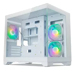 Gabinete Tecware Vxn Evo M-atx Doble Camara 3 Coolers Argb en internet