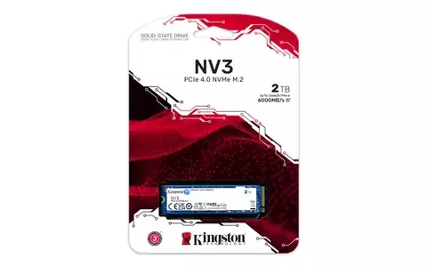 SSD 2TB KINGSTON NV3 G4 M.2 PCIE 4.0 NVME 6000MB/SEG - comprar online