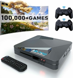 CONSOLA RETRO GAMING STICK HD 4K 64GB 2 JOYSTICKS 30.000 JUEGOS CLASICOS