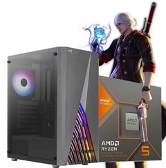 PC GAMER AMD RYZEN 5 8500G 16GB SSD 480GB GABINETE GAMER FUENTE 500W