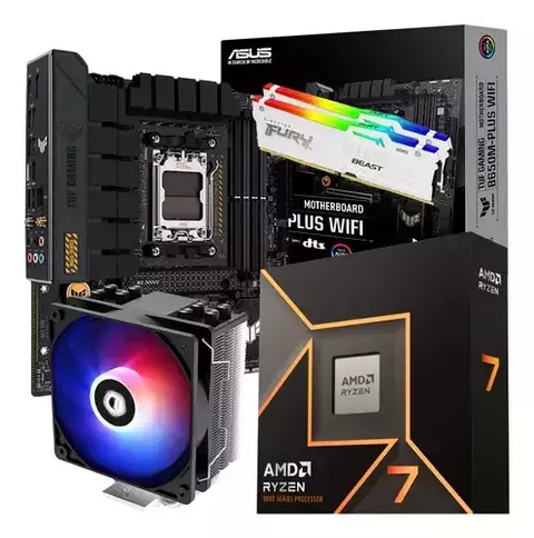 Combo Act Ryzen 7 9700X + MB 620M + DDR5 16GB 5600MHZ - comprar online
