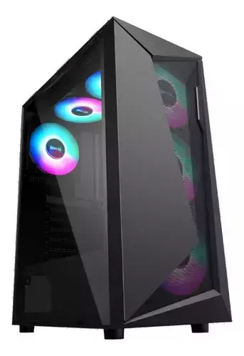 GAB SYX GAMER EQS9 BLACK ATX 1 FAN RGB - comprar online