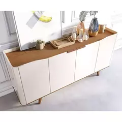 Buffet Arc Off White/Nature 160cm