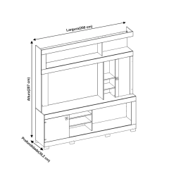 Estante Diplomata - Caemmun - loja online