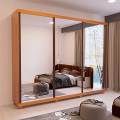 ROUPEIRO MAXIMUS 3PTS DE CORRER C/ ESPELHO - EletromoveisClauro