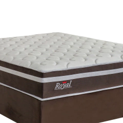 Conjunto Box Casal 138cm Royal, Molas Ensacadas - Design Colchões - comprar online
