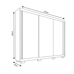 Imagem do ROUPEIRO RAISSA 8GAV 3PTS C/ ESP