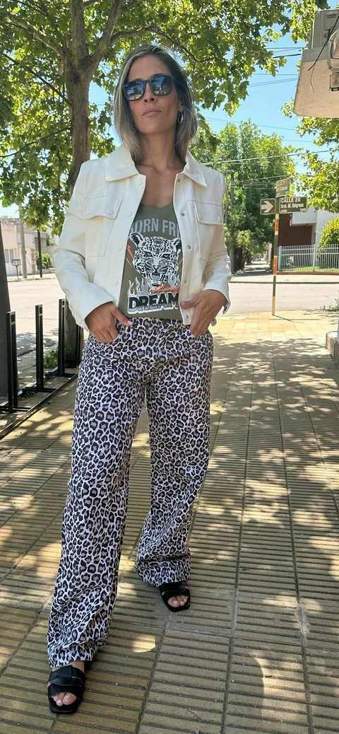 Jean Print Mike