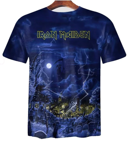 Remera ZT-0492 - Iron Maiden Live After Death - comprar online