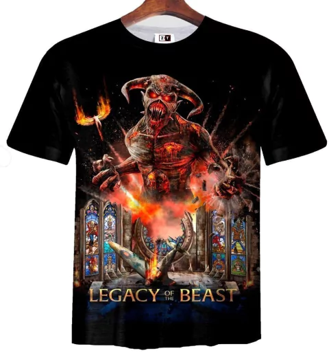 Remera ZT-0493 - Iron Maiden Legacy of the Beast