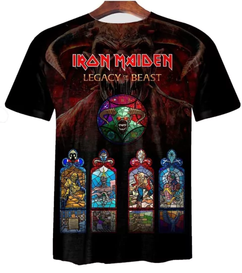 Remera ZT-0493 - Iron Maiden Legacy of the Beast - comprar online