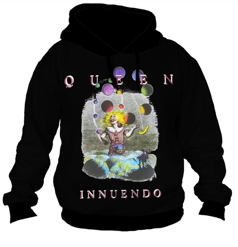 Buzo BZT-0352 - Queen Innuendo (Blanco o Negro) - comprar online