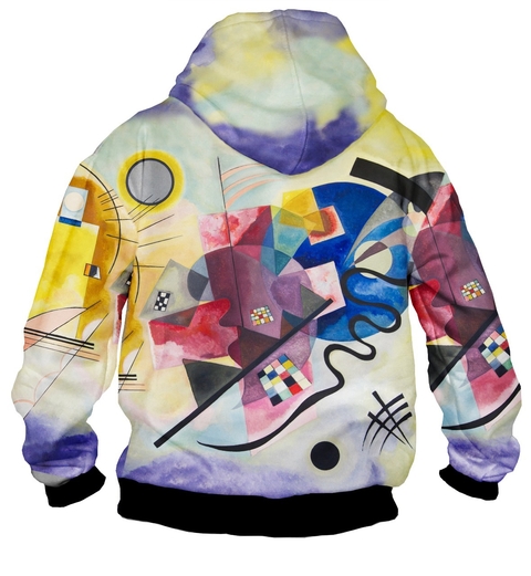 Buzo BZT-0489 - Kandinsky Amarillo Rojo y Azul - comprar online