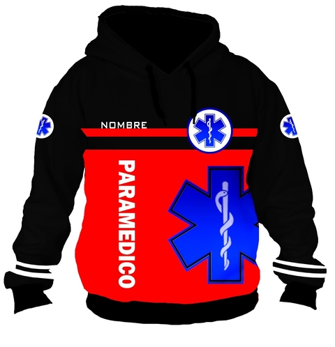 Buzo BZT-0662B - Emergencias Medicas 2 (Paramédicos) Roja y Negra en internet