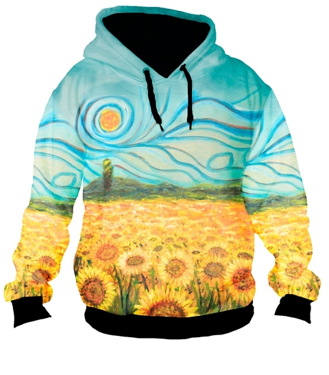 Buzo BZT-0905 - Van Gogh 7 Campo de Girasoles