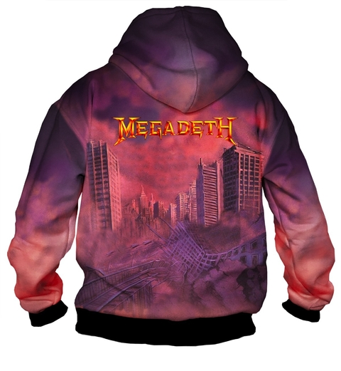 Buzo BZT-1017 - Megadeth Peace Sells...But Who´s Buying - ZT indumentaria