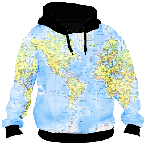 Buzo BZT-0513 - Planisferio (Mapa mundial) en internet