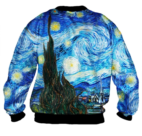 Buzo BZT-0341 - Van Gogh 1 Noche Estrellada - ZT indumentaria