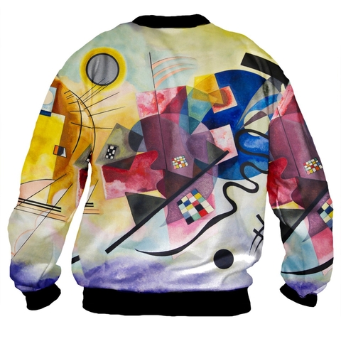 Buzo BZT-0489 - Kandinsky Amarillo Rojo y Azul - ZT indumentaria