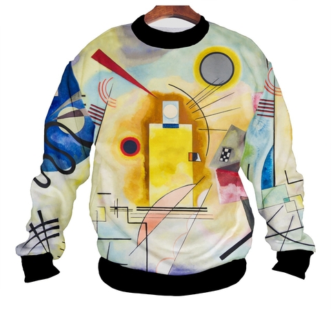 Buzo BZT-0489 - Kandinsky Amarillo Rojo y Azul en internet