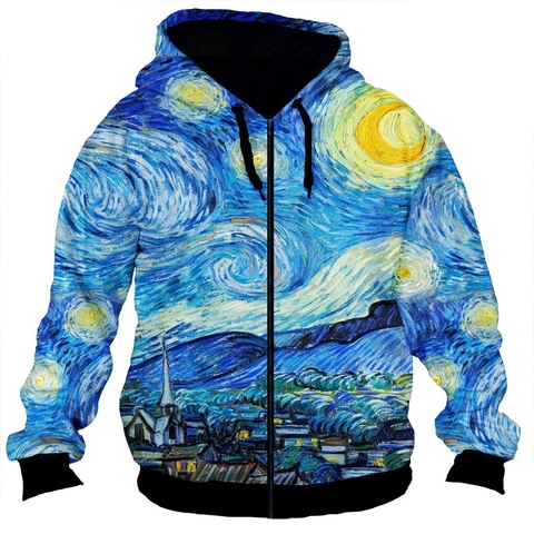 Campera CZT-0341 - Van Gogh 1 Noche Estrellada