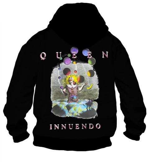 Campera CZT-0352 - Queen Innuendo (Blanco o Negro) en internet