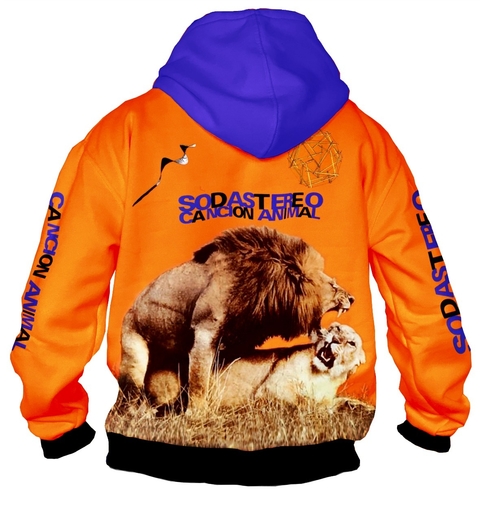 Campera CZT-0560B - Soda Stereo Canción Animal (Opcion 2) - comprar online