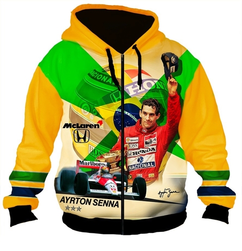 Campera CZT-0682 - Ayrton Senna 1