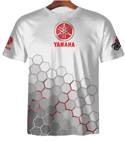 Remera ZT-0176 B - Moto Yamaha Roja - comprar online