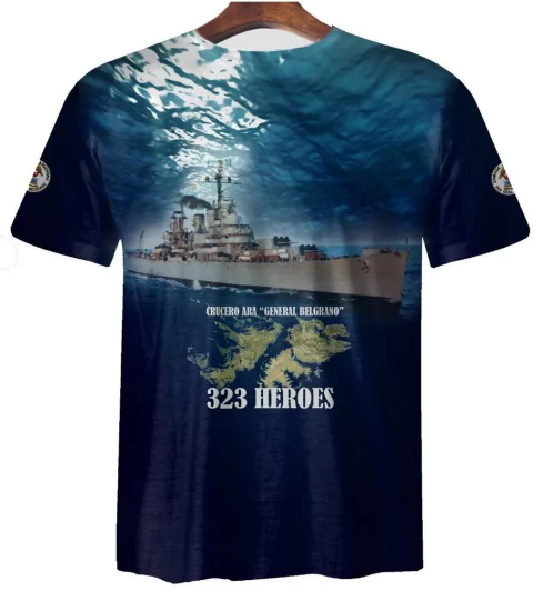 Remera ZT-CGB - Homenaje al Crucero Gral Belgrano - comprar online