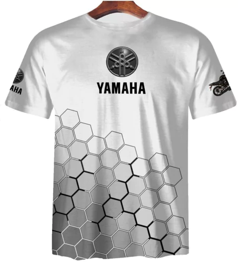 Remera ZT-0176 C - Moto Yamaha Negra - comprar online