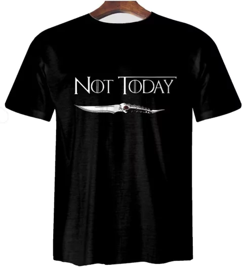 Remera ZT-GOT1 - Game Of Thrones Not Today (Arya) - comprar online