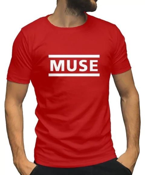 OFERTA EN STOCK Remera ZT-ByS-MUS - Remera Muse Roja (Único Color y talle) S