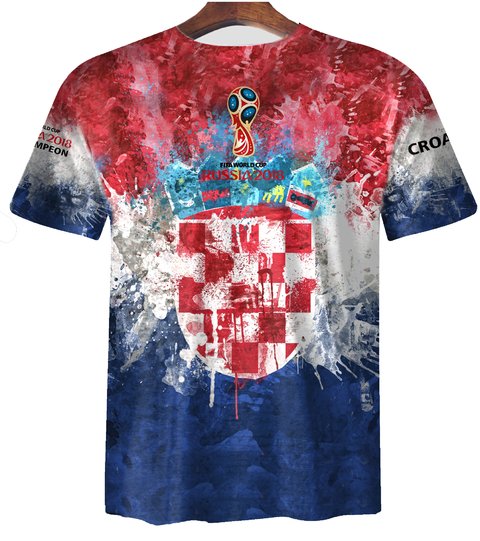Remera ZT-0300 - Croacia Subcampeon Mundial 2018 en internet