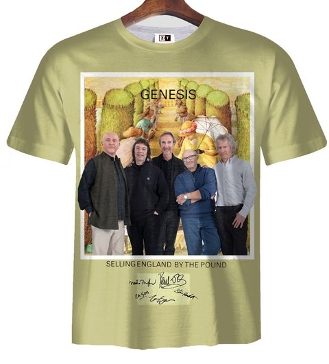 Remera ZT-0023 B - Genesis Selling England by the Pound (Ed.Especial)