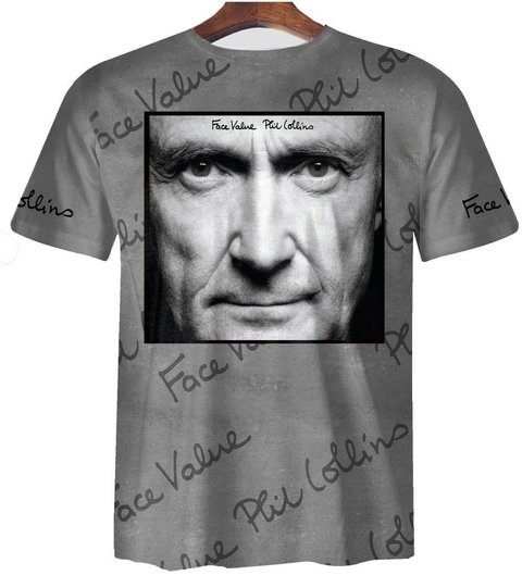 Remera ZT-0046 - Phil Collins Face Value en internet