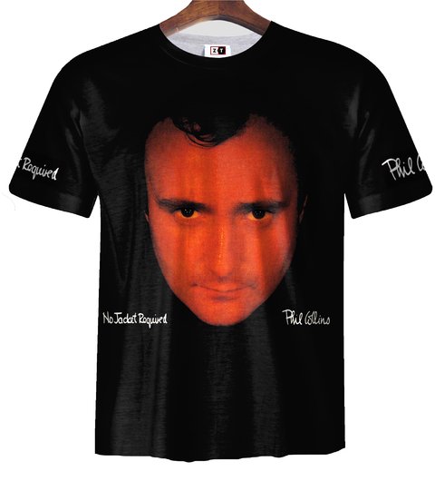 Remera ZT-0048 - Phil Collins No Jacket Required
