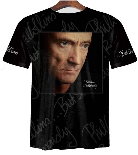 Remera ZT-0049 - Phil Collins But Seriously en internet
