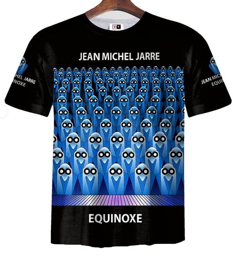 Remera ZT-0063 B - Jean-Michel Jarre Equinoxe 2 (Cambia espalda)