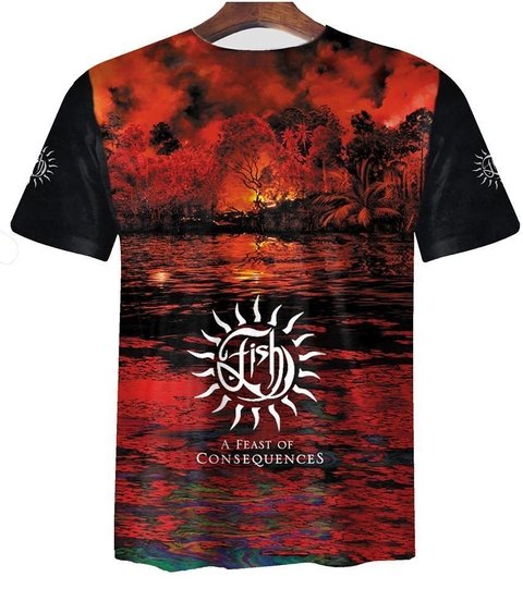 Remera ZT-0091- Fish A Feast of Consequences en internet