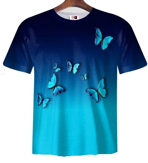 Remera ZT-0095 - Mariposas