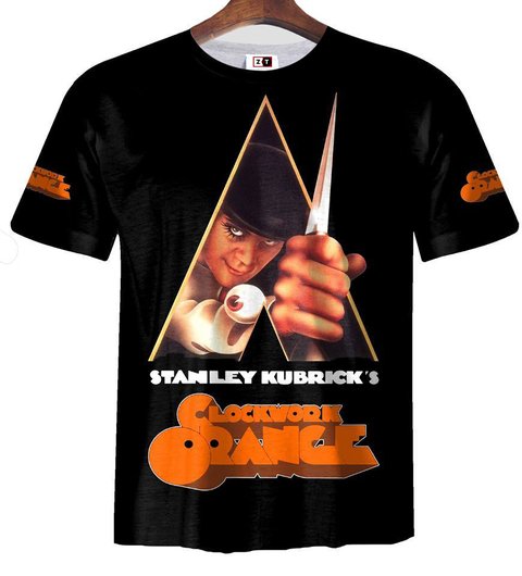Remera ZT-0097 - Naranja Mecanica