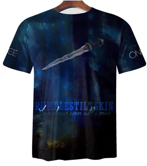 Remera ZT-0102- Once Upon a Time 1 Rumplestinskin en internet